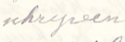 schrijven