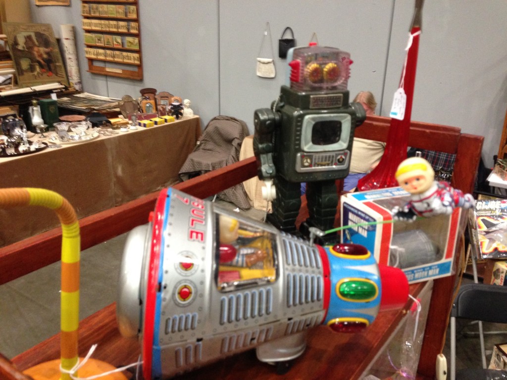 Robots op vintagebeurs