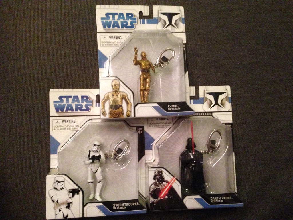 Star Wars keychains